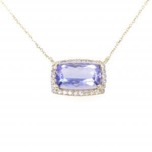 【新品】K18YG タンザナイト ネックレス