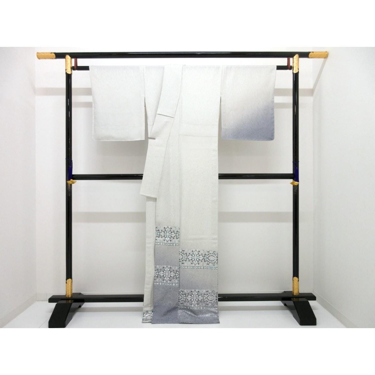 【新品】単衣　訪問着　友禅銀彩加工【和田光正】