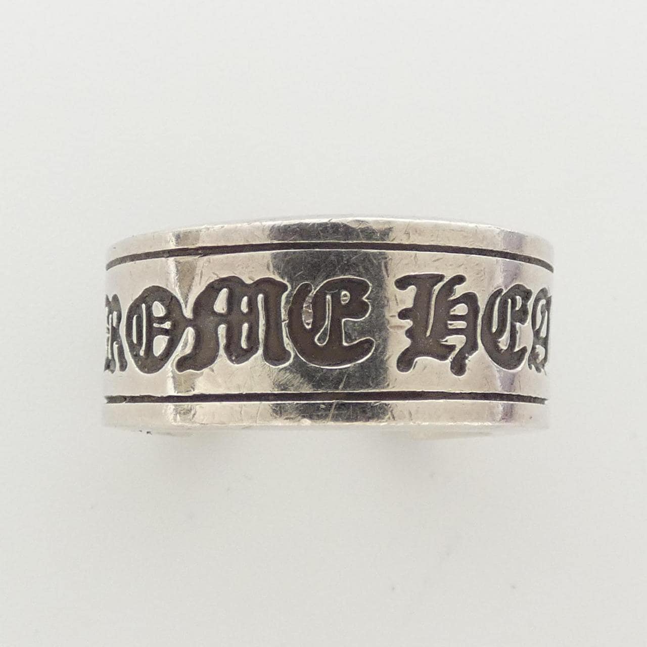 クロムハーツ CHROME HEARTS SCROLL LABEL LRG 2356 304 1521 RING