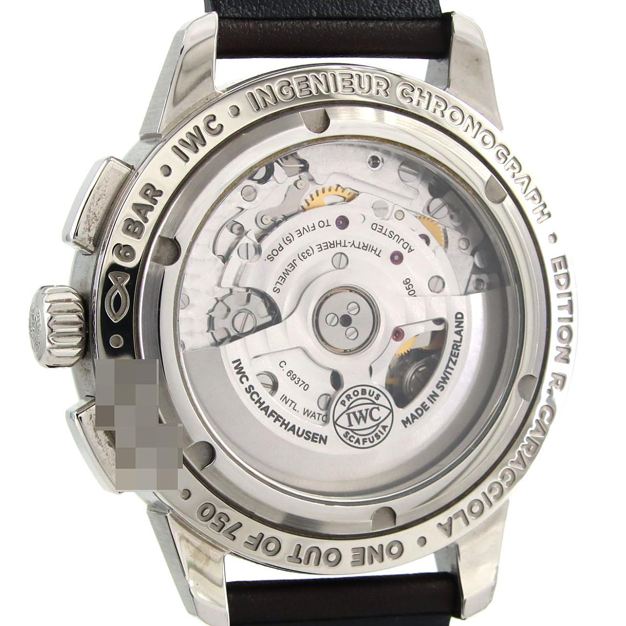 IWC インヂュニアクロノ･ルドルフ･カラツィオラ" LIMITED" IW380702 SS 自動巻