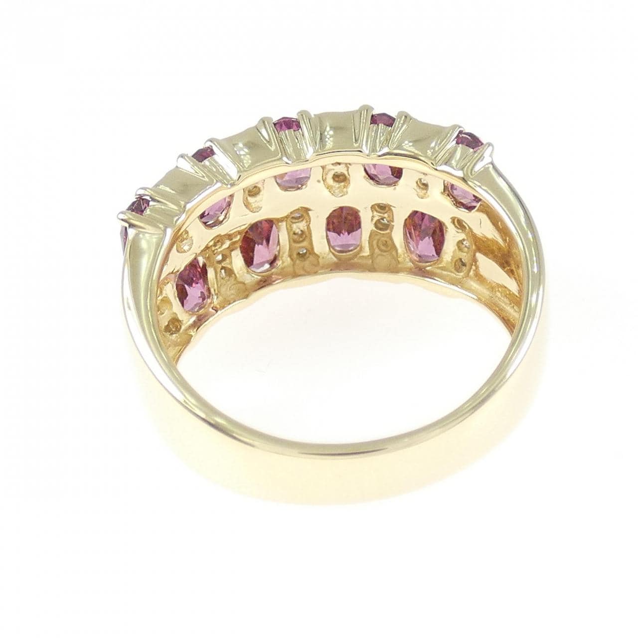 585YG ガーネット リング