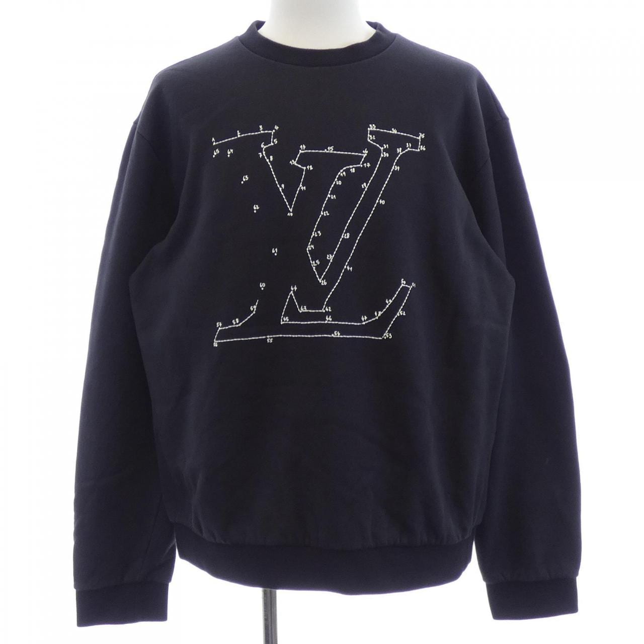 ルイヴィトン LOUIS VUITTON LVステッチプリントエンブロイダリー HJY21WFMC スウェット