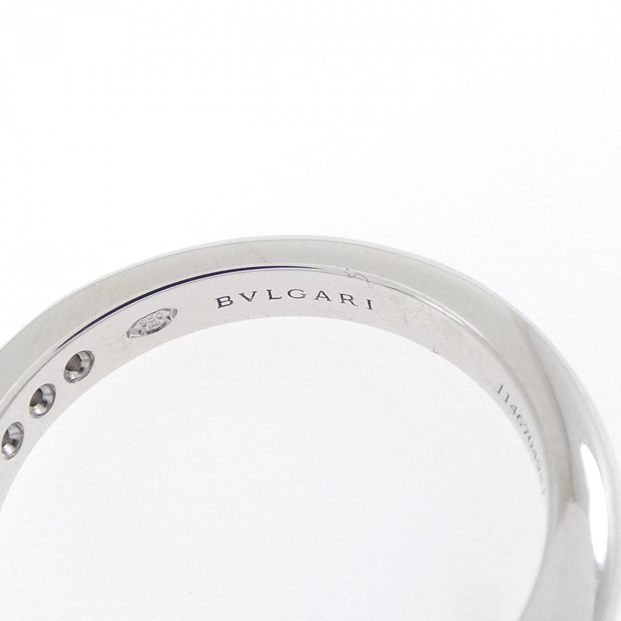ブルガリ ダイヤモンド リング 0.32CT F VVS1 3EXT