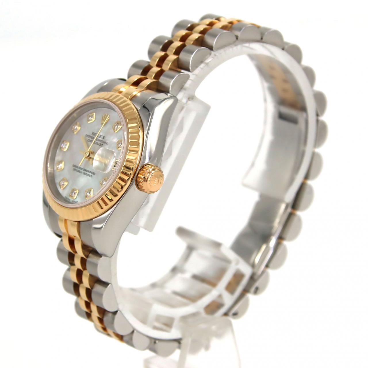 ロレックス デイトジャスト 179173NG SSxYG 自動巻 F番