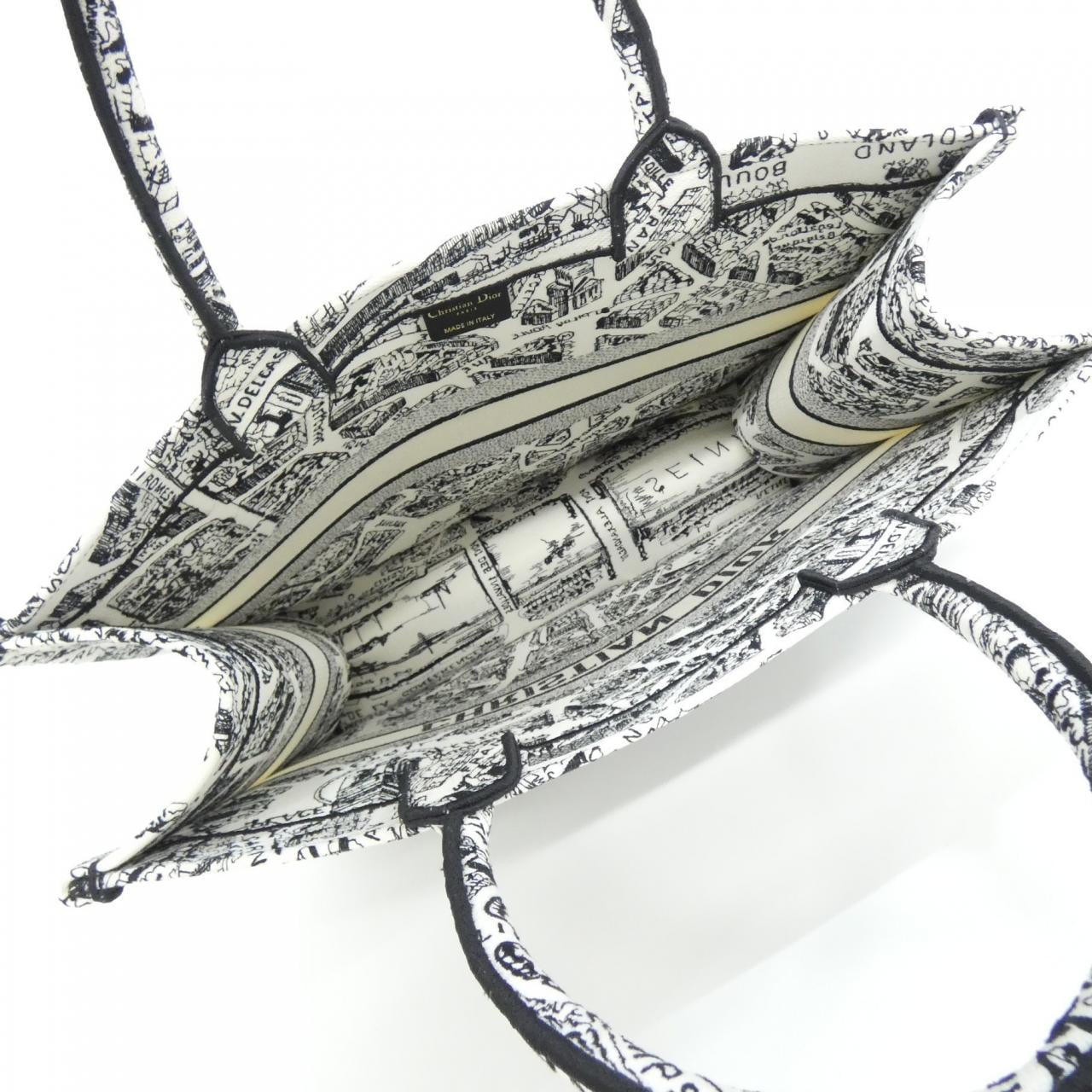 クリスチャンディオール PLAN DE PARIS ディオール ブック トート ラージ M1286ZOMP バッグ