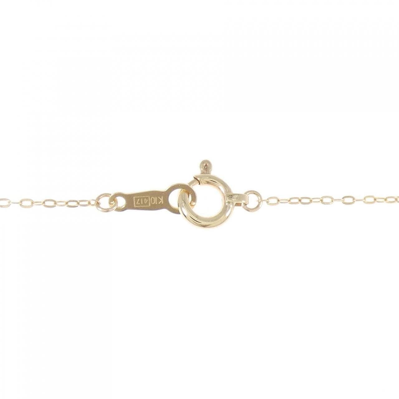 K10YG トパーズ ネックレス