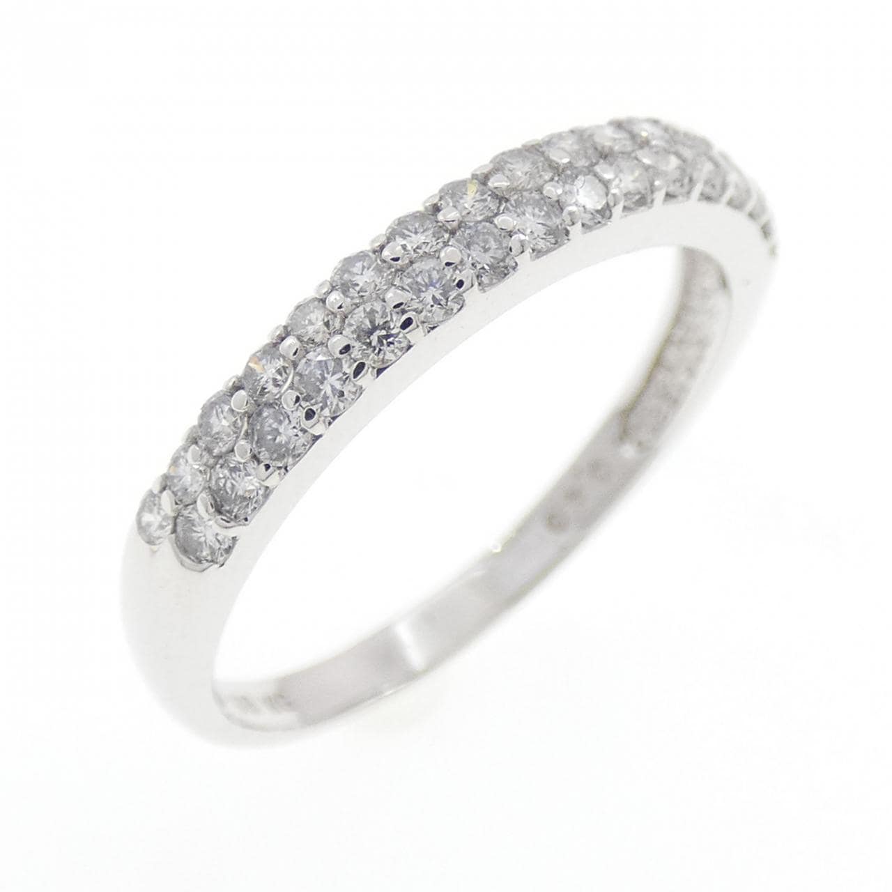 K18WG ダイヤモンド リング 0.40CT