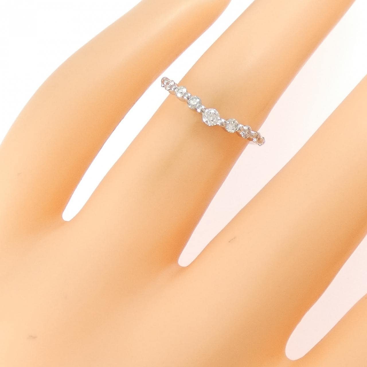 クミキョク ダイヤモンド リング 0.23CT