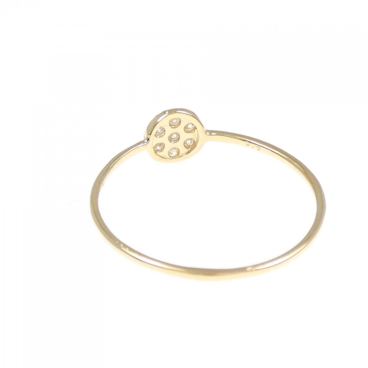 【リメイク】K18YG ダイヤモンド リング 0.10CT