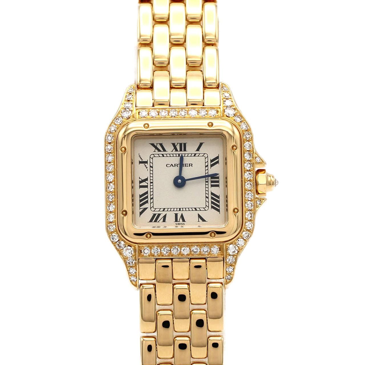 カルティエ パンテールSM YG/D WF3071B9 YG クォーツ