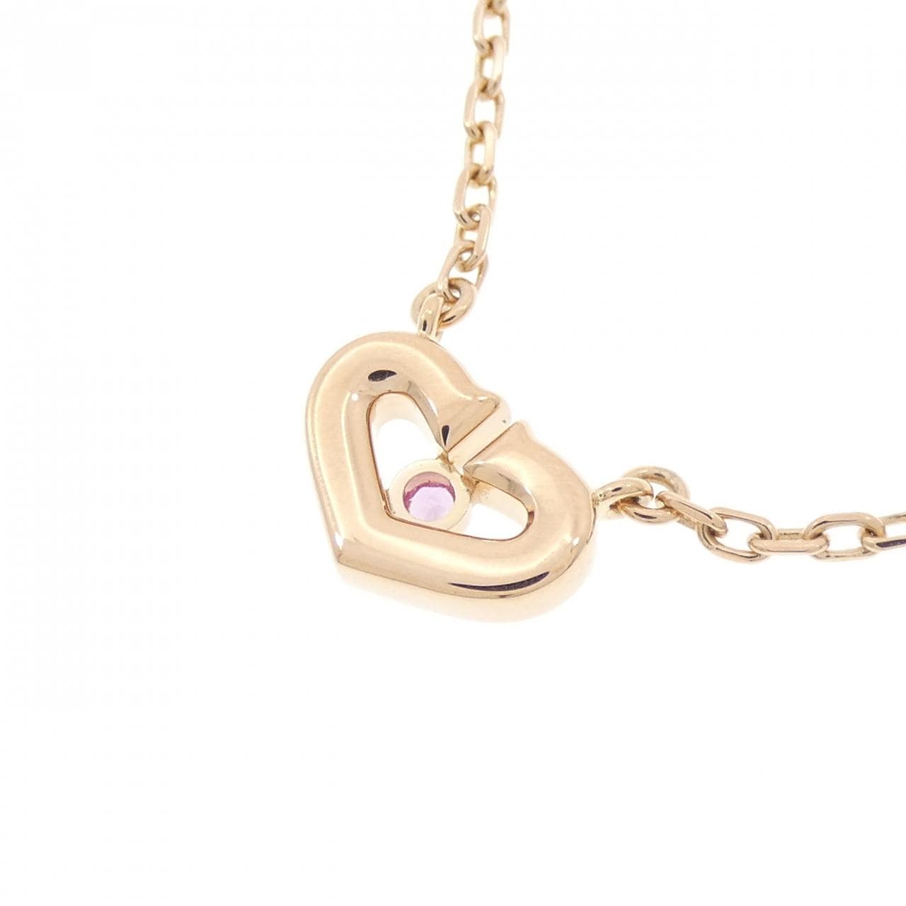 Cartier C heart项链