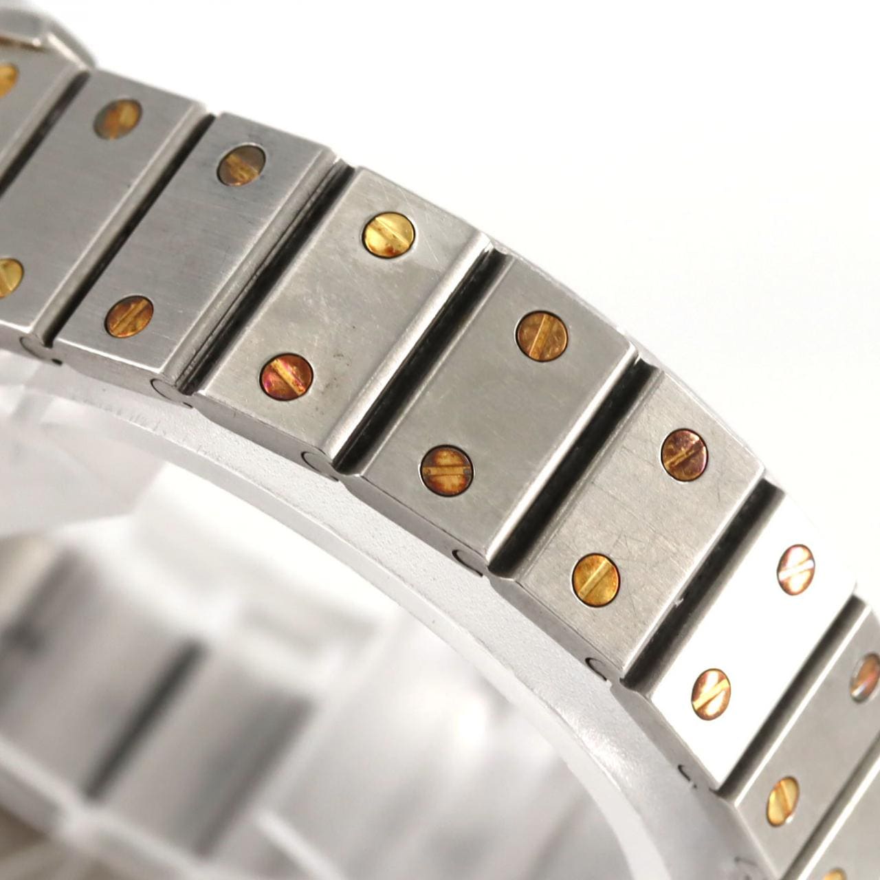 カルティエ サントスオクタゴンSM コンビ SSxYG 自動巻