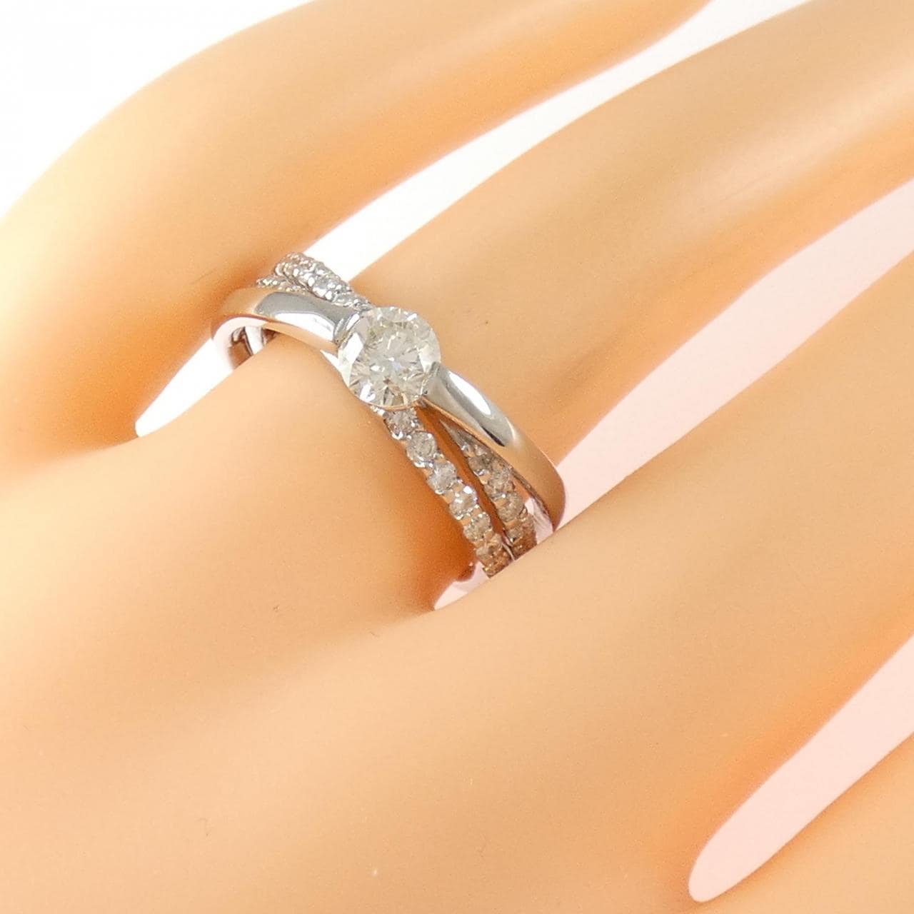 PT900 ダイヤモンド リング 0.504CT