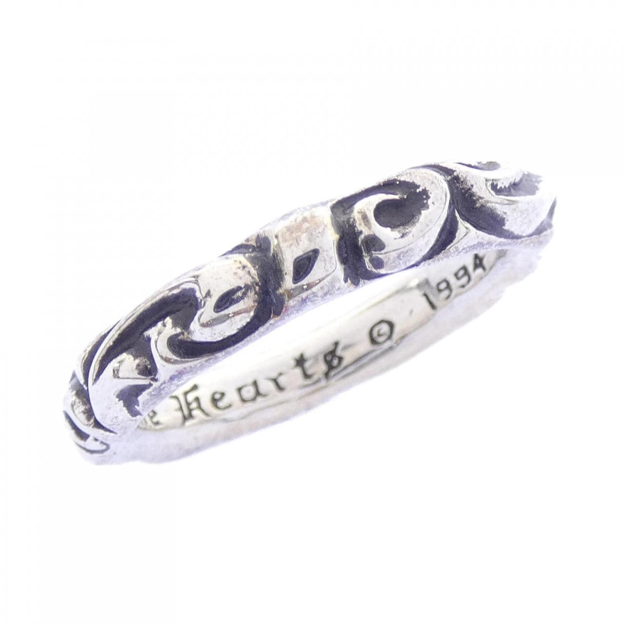 クロムハーツ CHROME HEARTS SCROLL BAND 207009018SLV RING