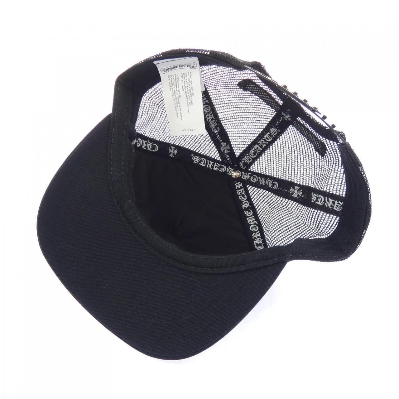 クロムハーツ CHROME HEARTS TRUCEKER CAP トリプルクロス 304208948******322 キャップ