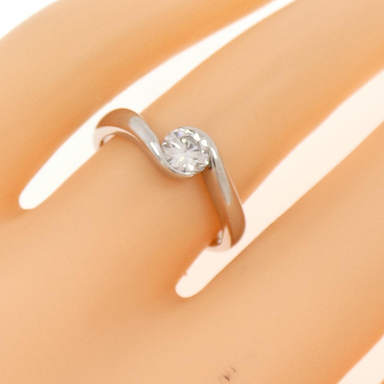 PT900 ダイヤモンド リング 0.38CT