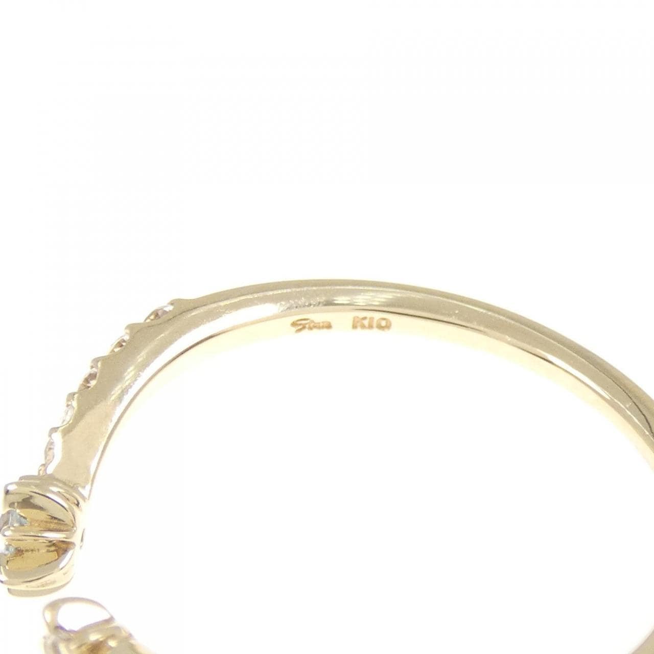 STAR JEWELRY藍色托帕石戒指