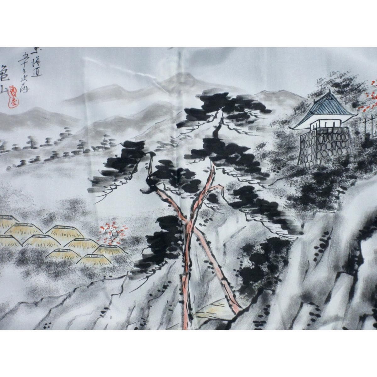 男物　黒羽二重