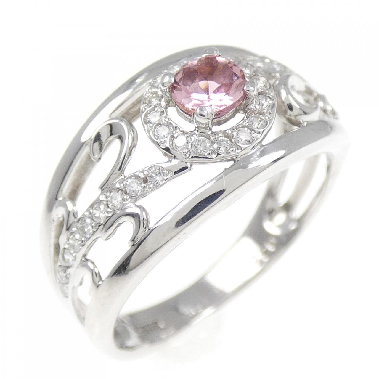 K18WG Tourmaline Ring 0.22CT