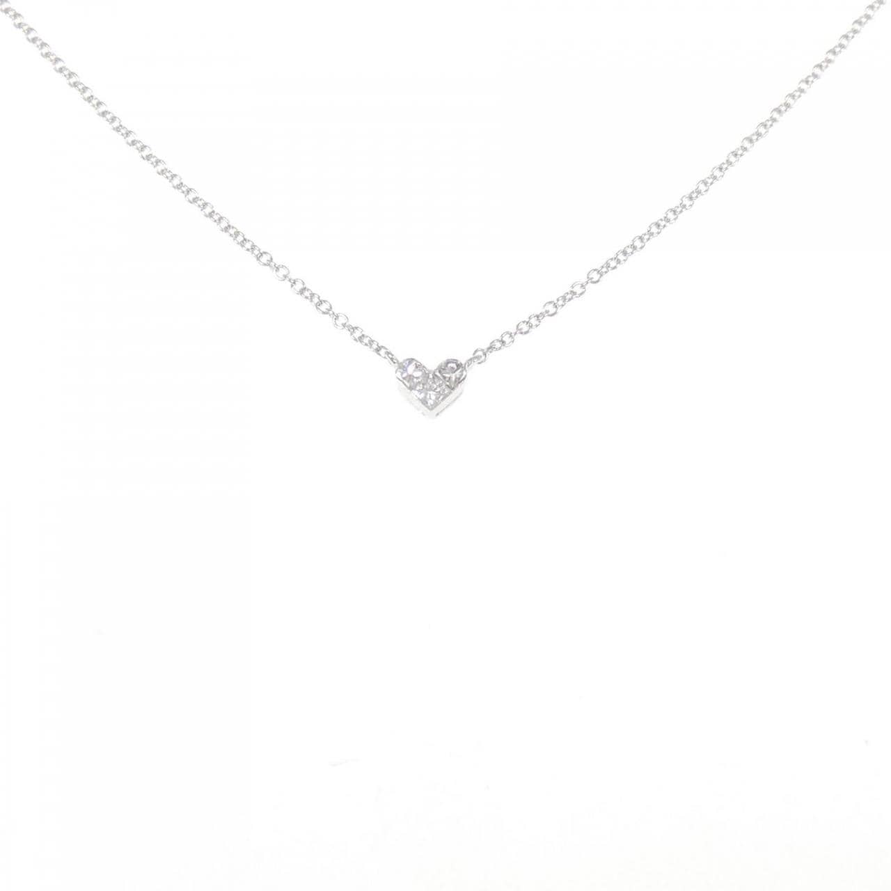 スタージュエリー ミステリアスハート ネックレス 0.05CT