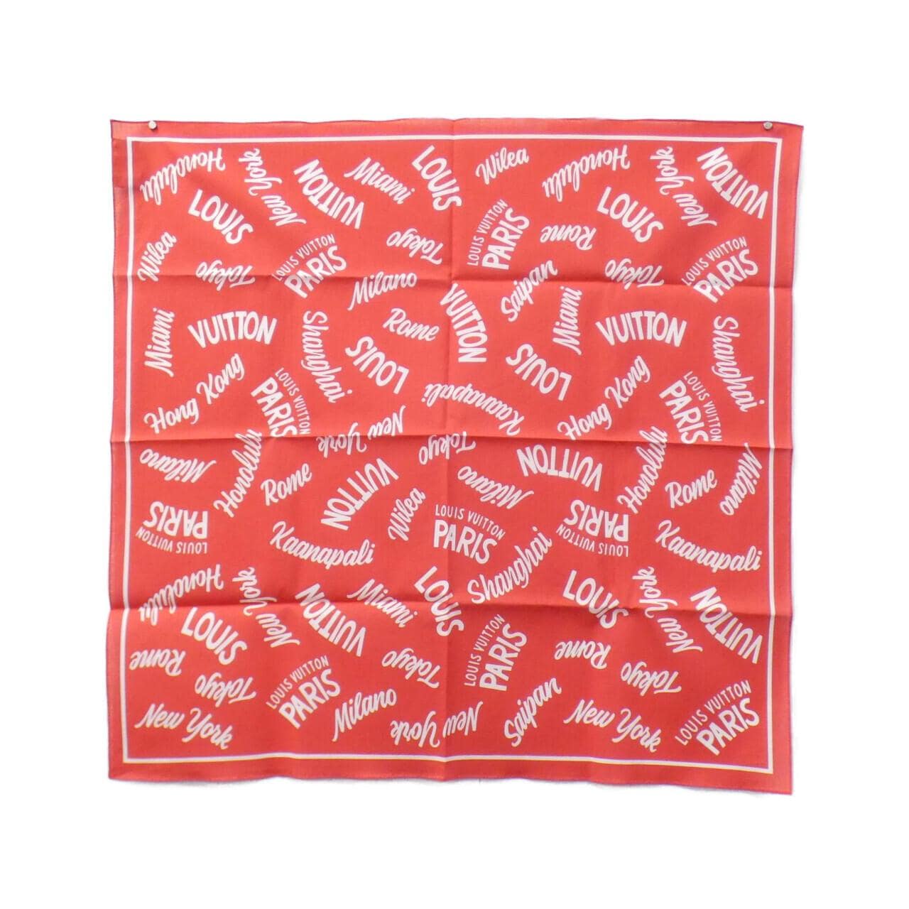 LOUIS VUITTON Bandana 55cm MP1927 Scarf