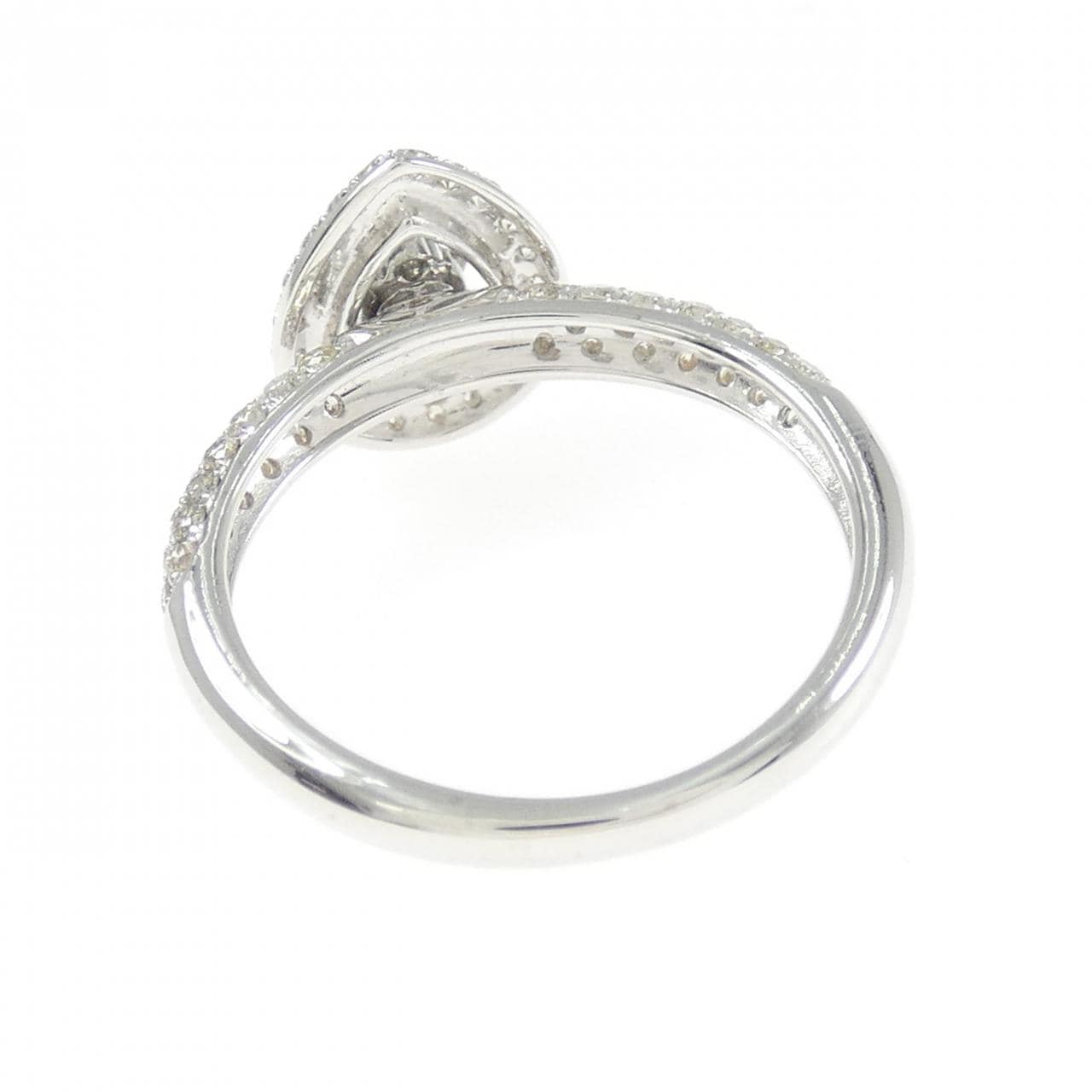 K18WG ダイヤモンド リング 0.68CT