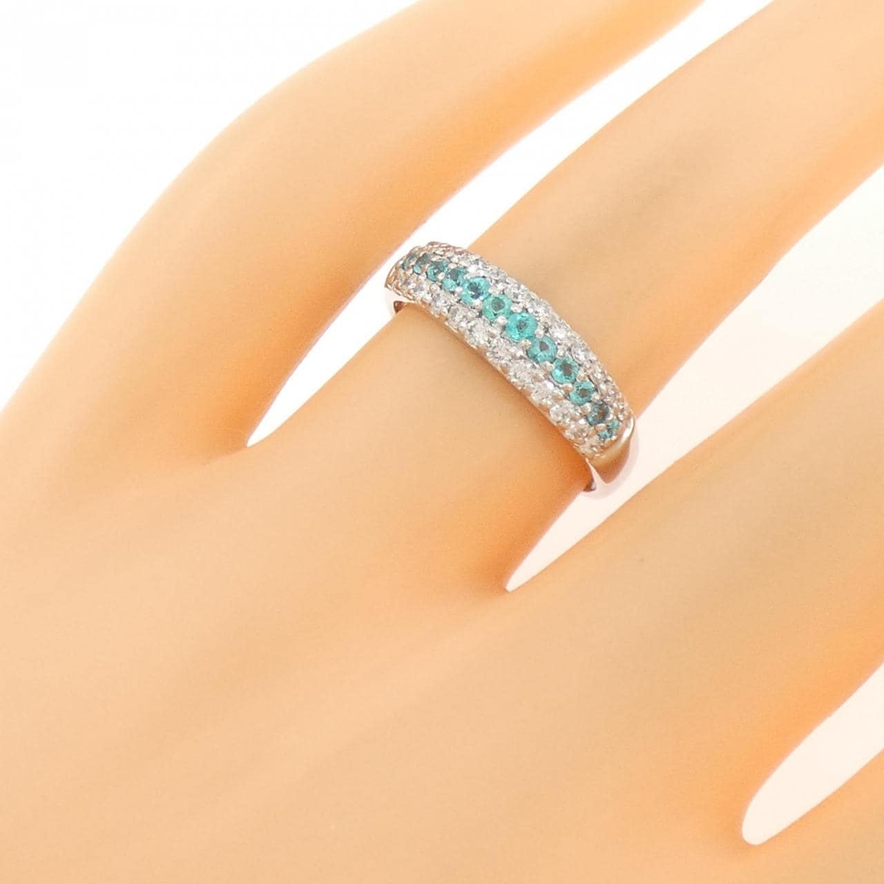 PT900 トルマリン リング 0.20CT