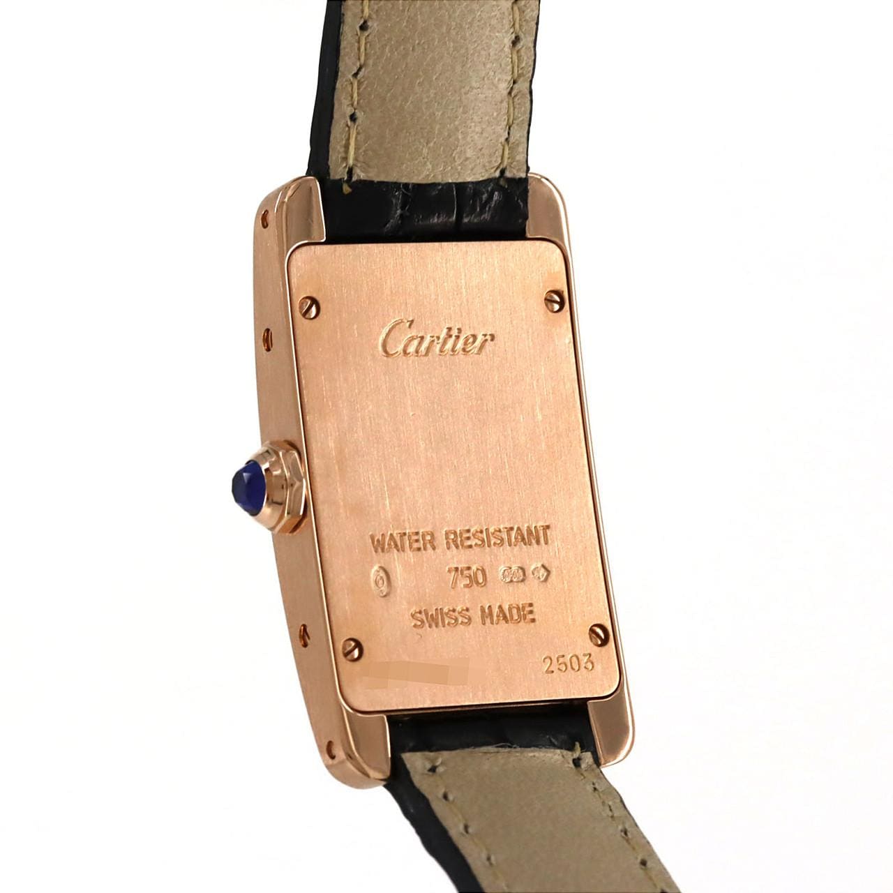 カルティエ タンクアメリカンSM PG W2607456 PG･RG クォーツ