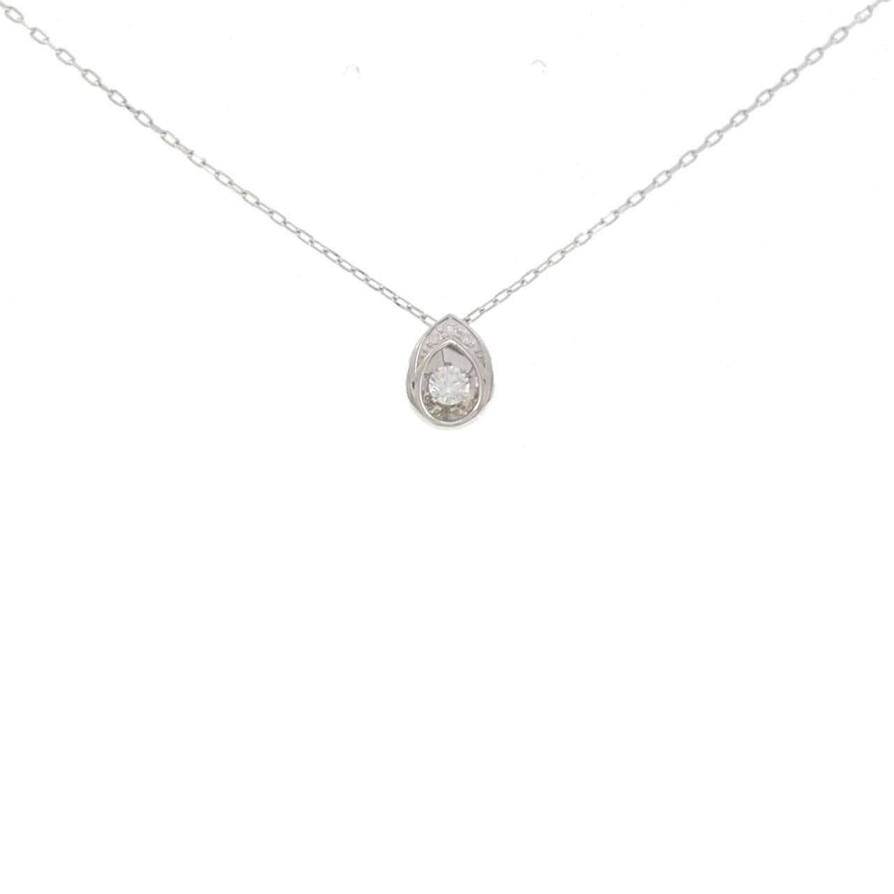 PT900/PT850 ダイヤモンド ネックレス 0.123CT