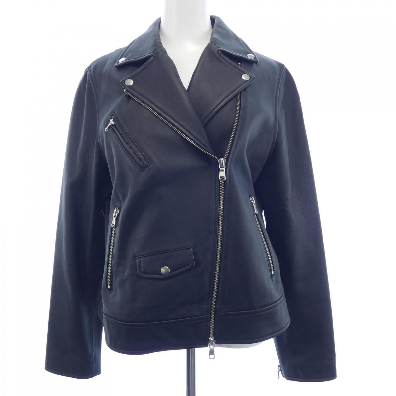 グリーンレーベルリラクシング green label relaxing 3625-199-1175 レザーライダースジャケット