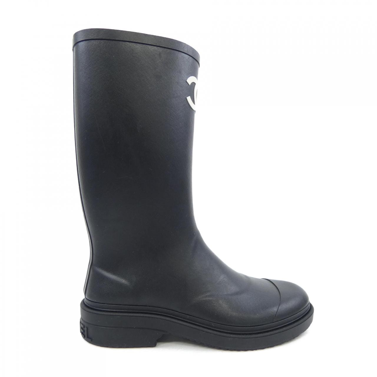 シャネル CHANEL ハイブーツ G39620X56326 ロングブーツ