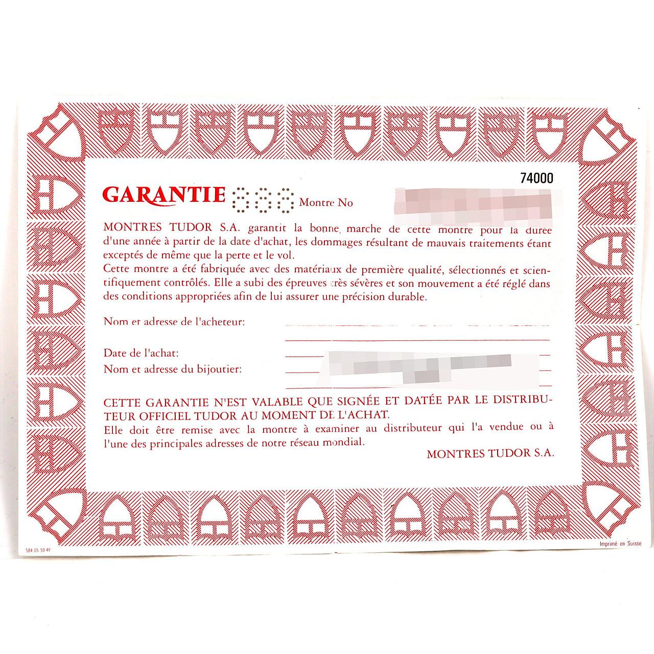 【ノーメンテナンス還元価格】チューダー/チュードル プリンスデイト 74000N･5 SS 自動巻