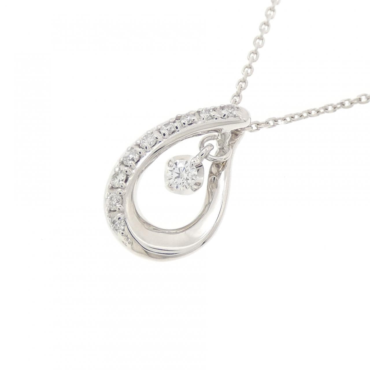 ヴァンドーム ダイヤモンド ネックレス 0.10CT