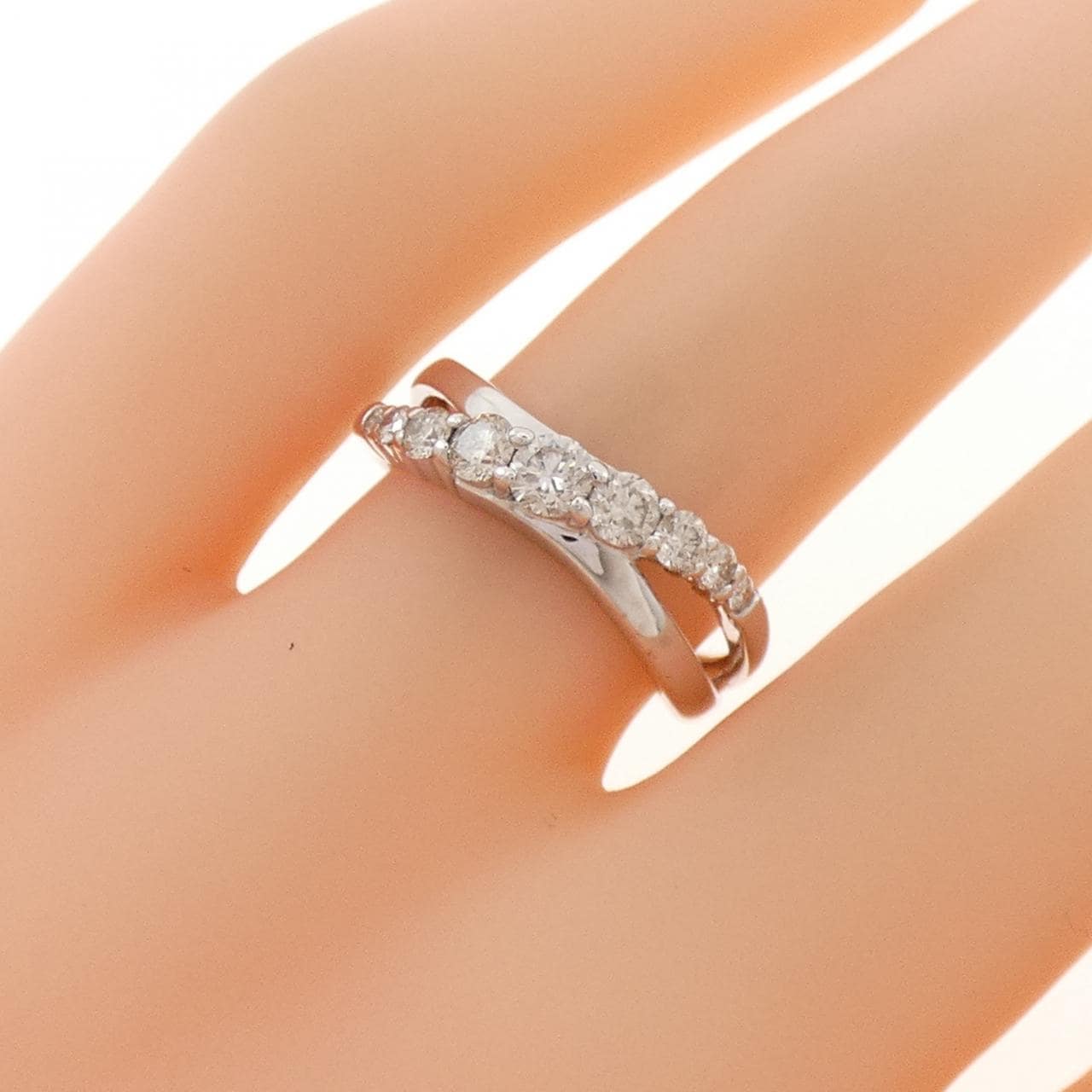 PT900 ダイヤモンド リング 0.50CT