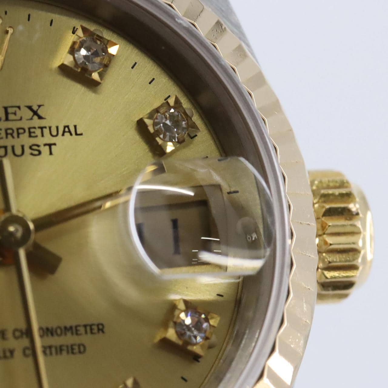 ロレックス デイトジャスト 69173G. SSxYG 自動巻 E番