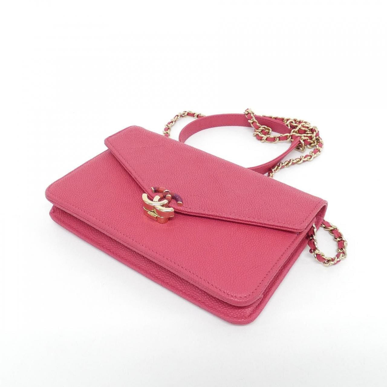 シャネル 84410 チェーンウォレット