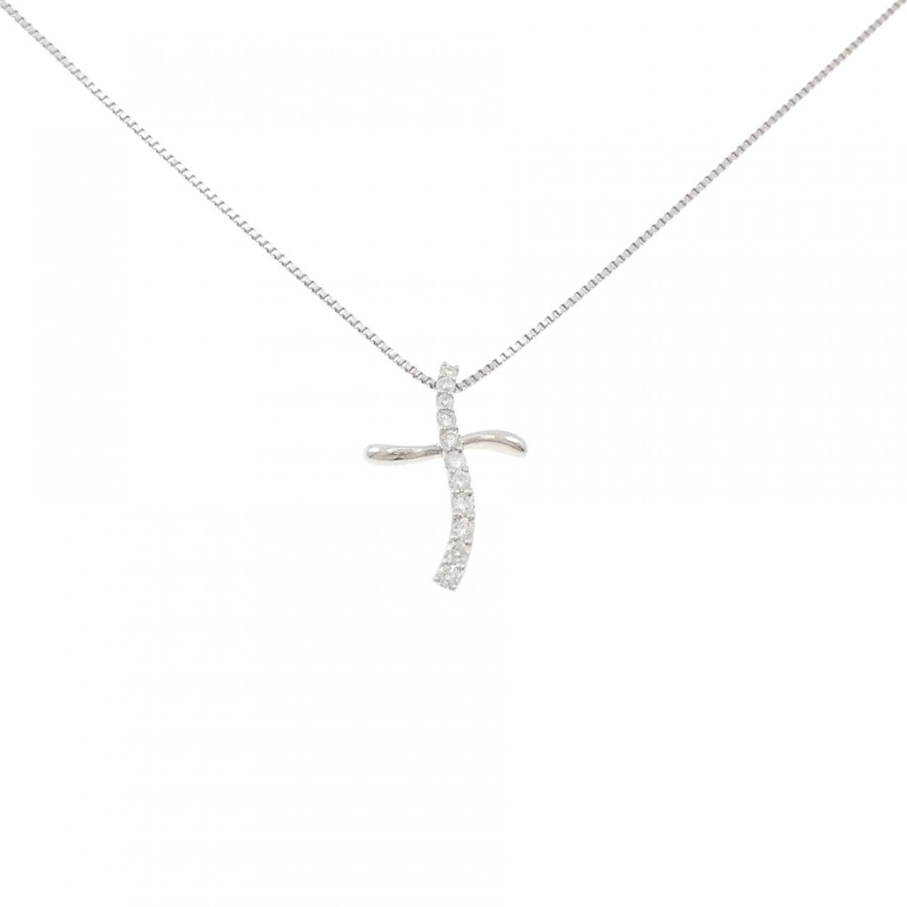 PT900/PT850 ダイヤモンド ネックレス 0.28CT