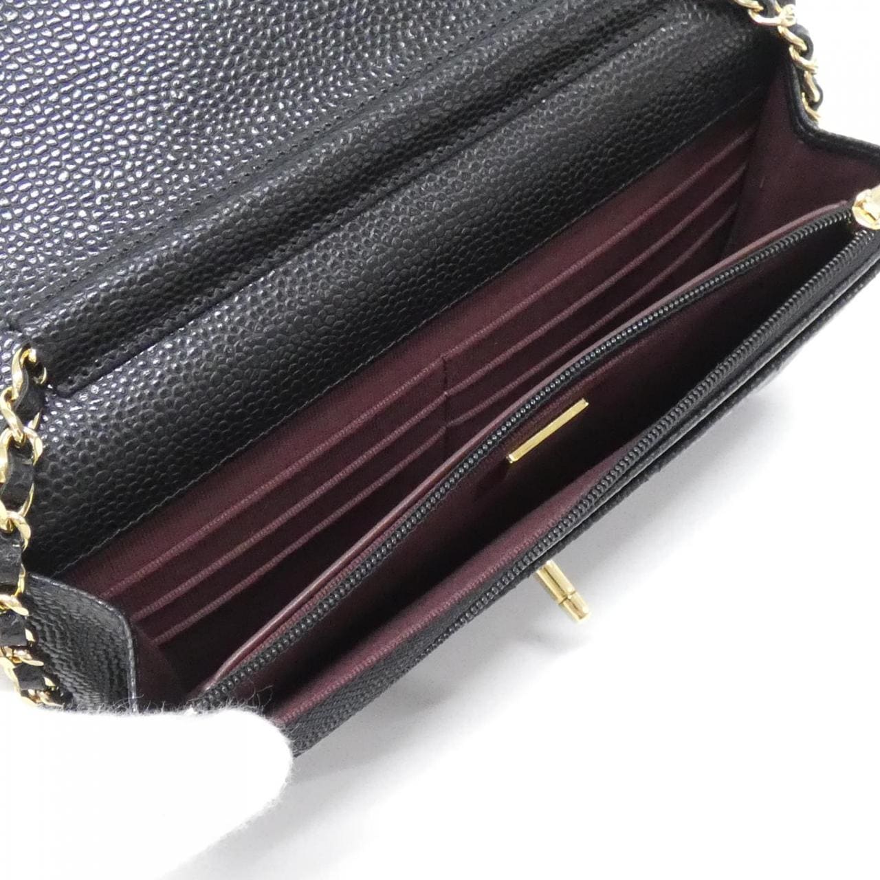 【未使用品】シャネル AP4241 チェーンウォレット