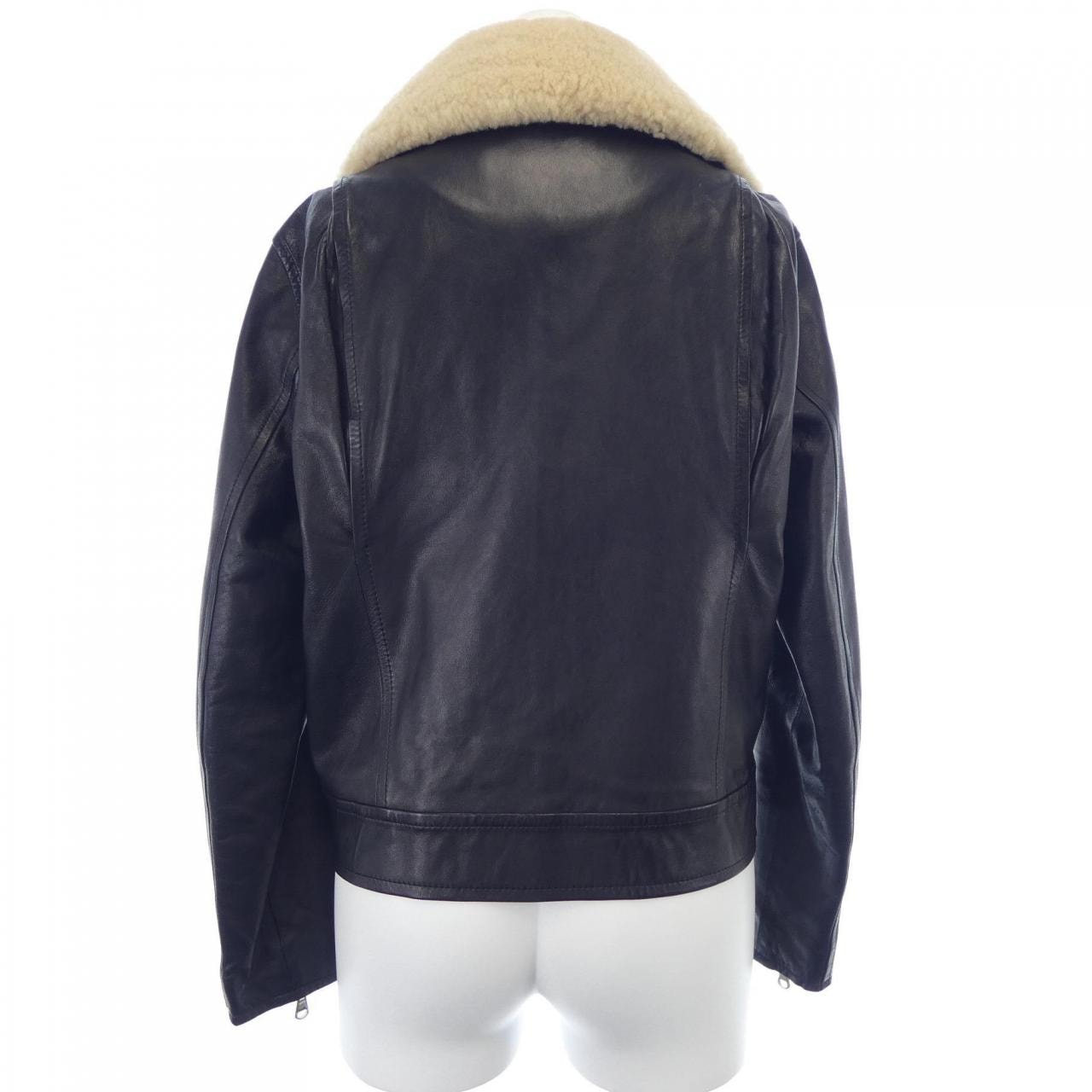 ルルオンザブリッジ LULU ON THE BRIDGE レザーライダースジャケット