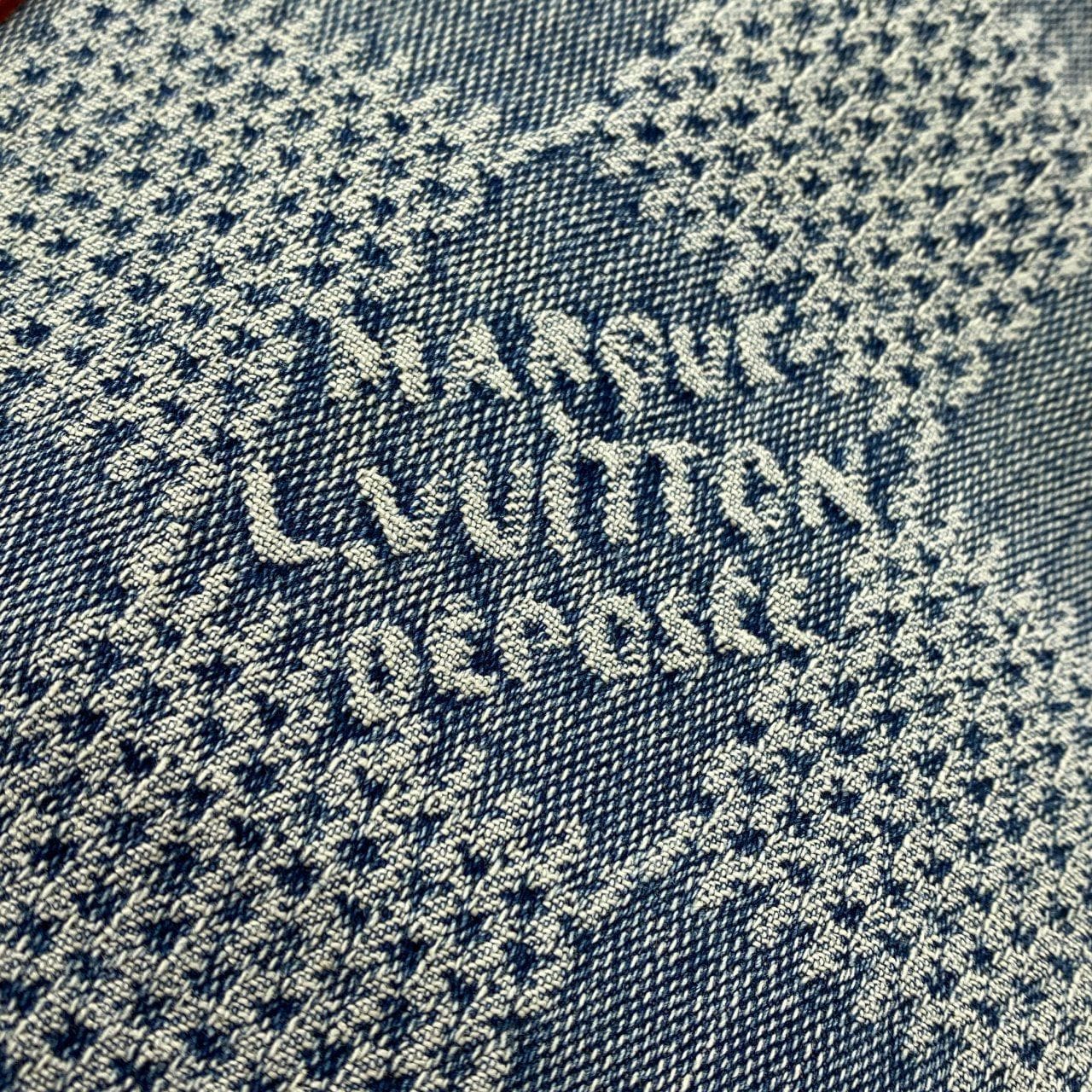 ルイヴィトン ダミエ デニム 3D ウィークエンド トート N40702 バッグ