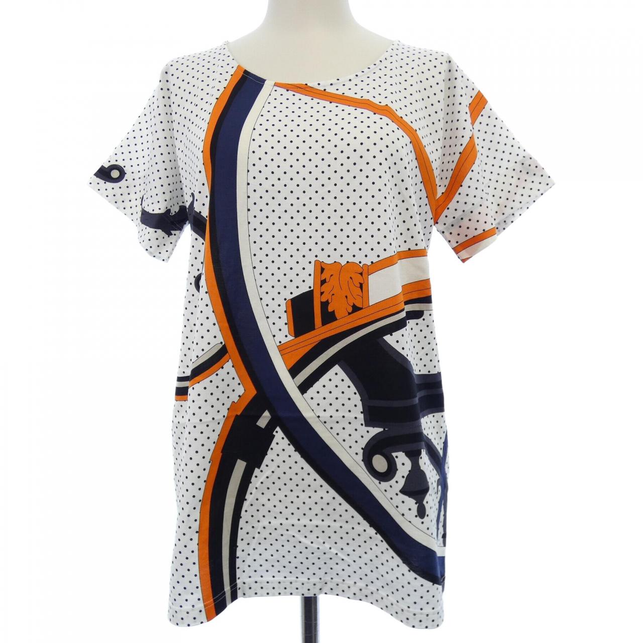 エルメス HERMES WASHINGTON'S CARRIAGE JERSEY *96-7600. Tシャツ