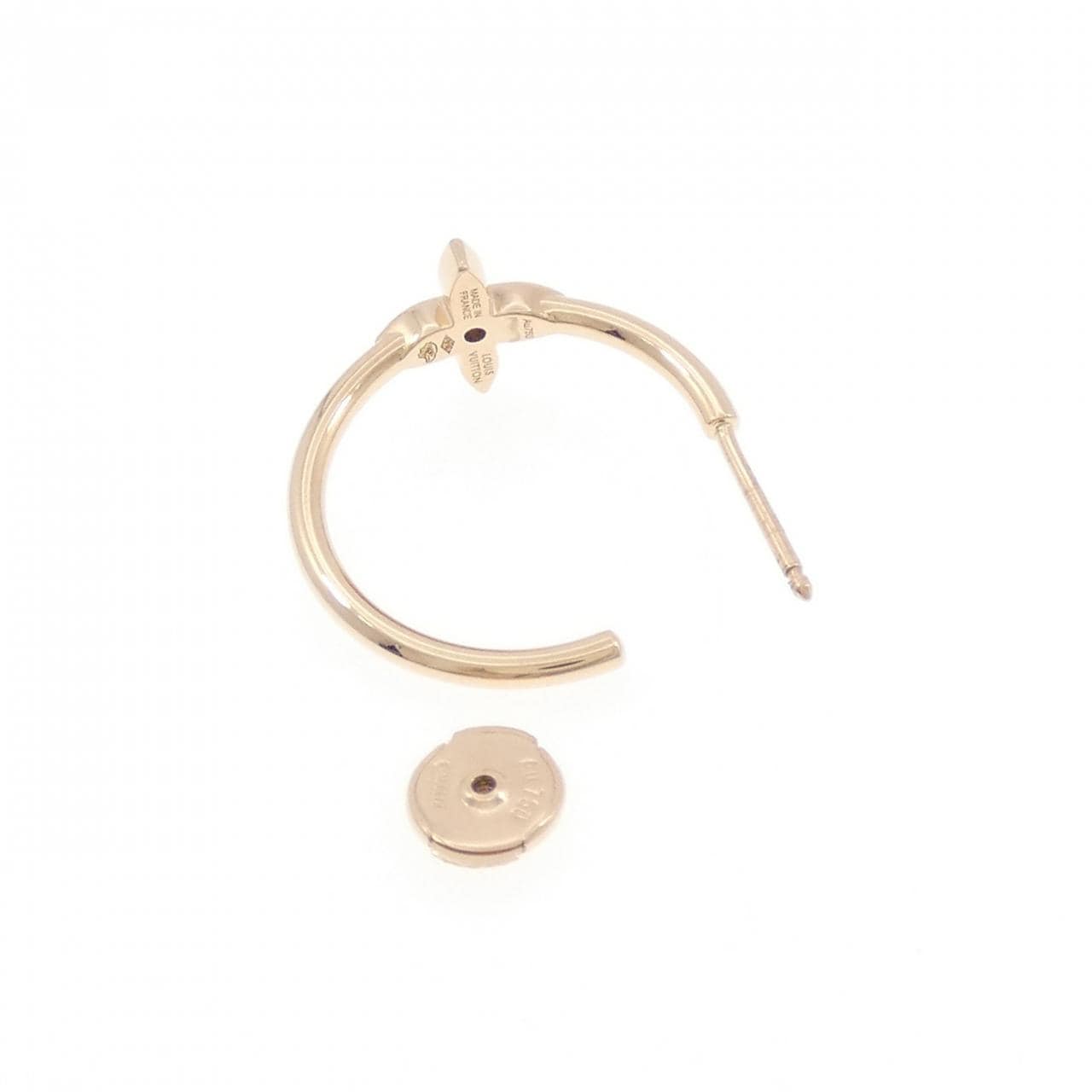 ルイヴィトン イディール ブロッサム ピアス 片耳