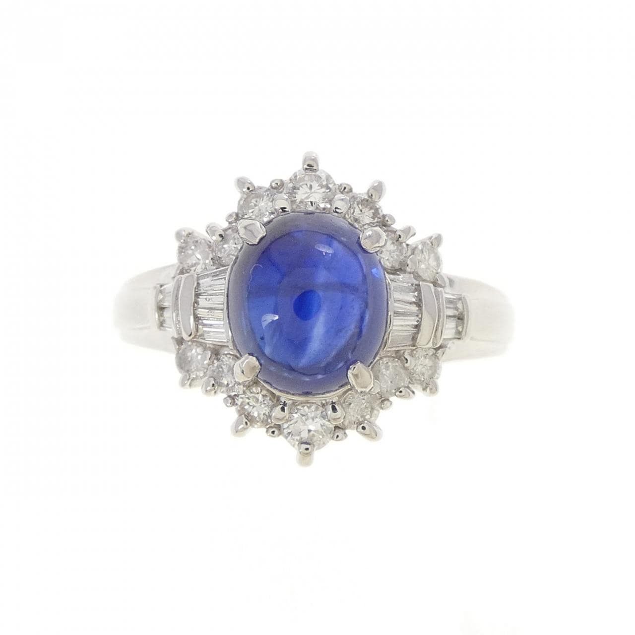 PT900 サファイヤ リング 1.83CT