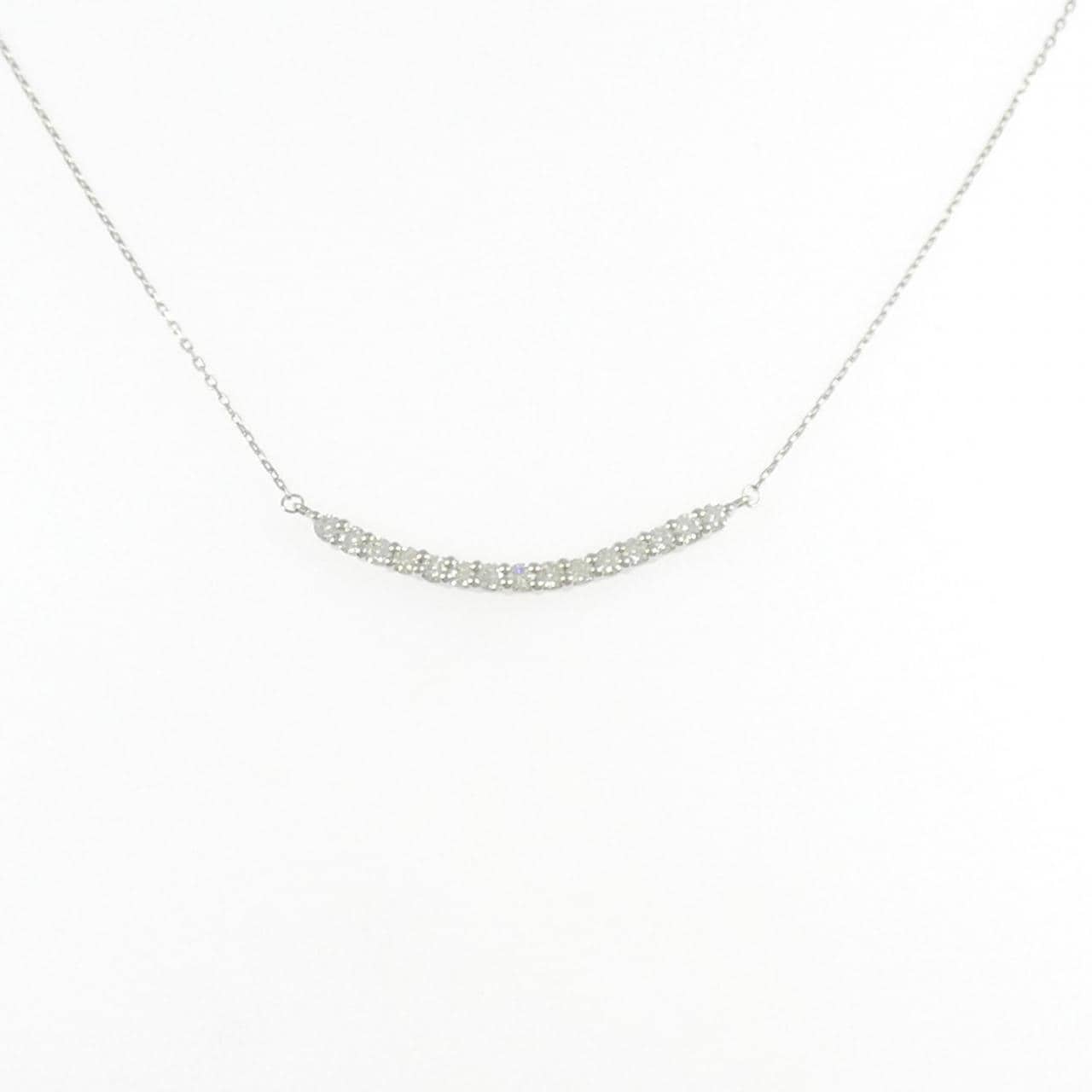 PT950/PT850 ダイヤモンド ネックレス 0.30CT