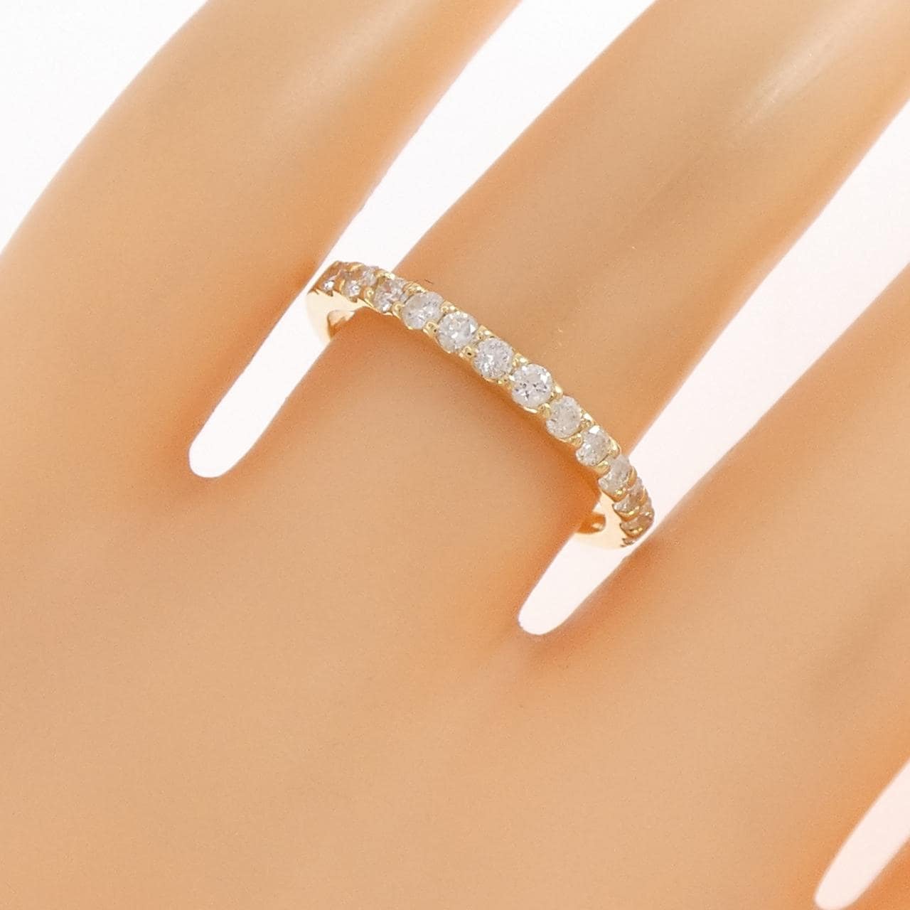 K18YG ダイヤモンド リング 0.43CT