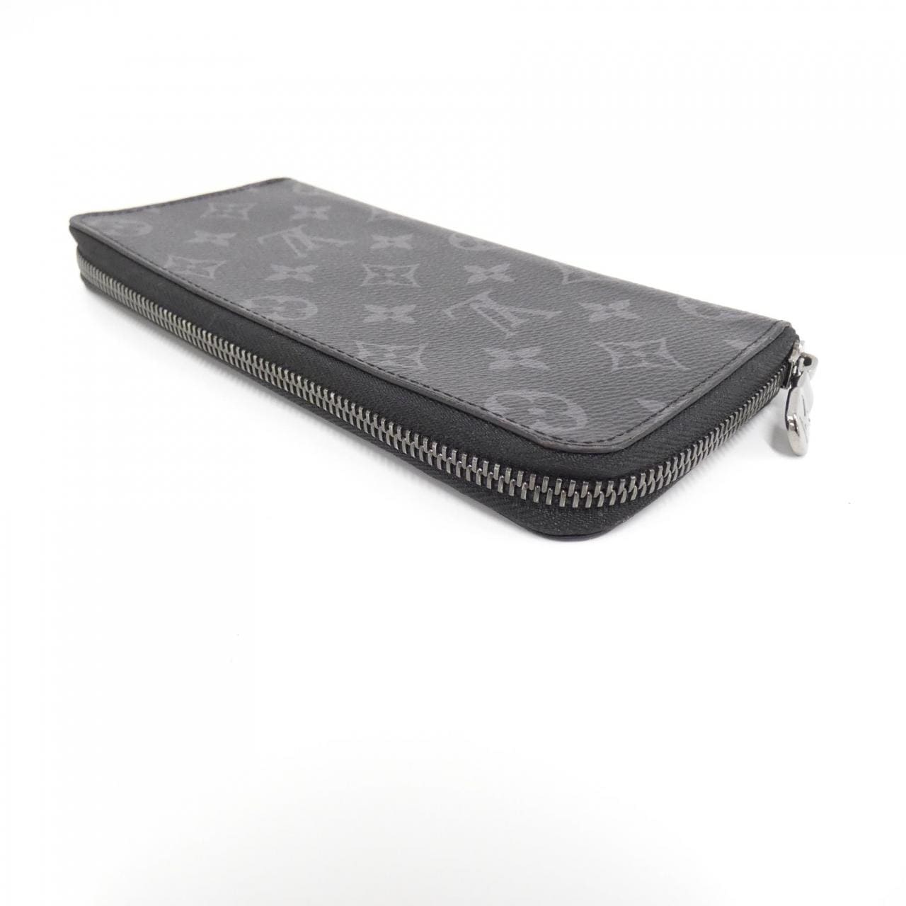 LOUIS VUITTON Monogram Eclipse拉链錢包竖版M62295 錢包