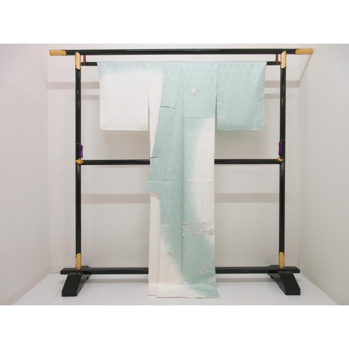 【未使用品】訪問着 刺繍加工 ボカシ染