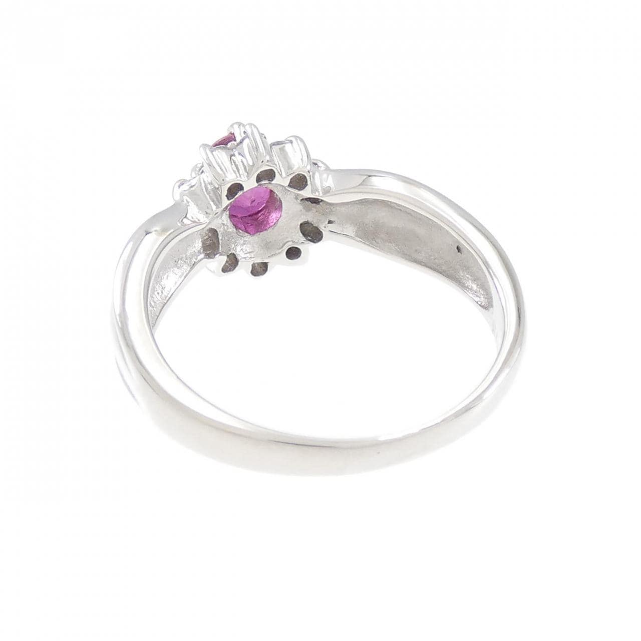 PT ルビー リング 0.46CT