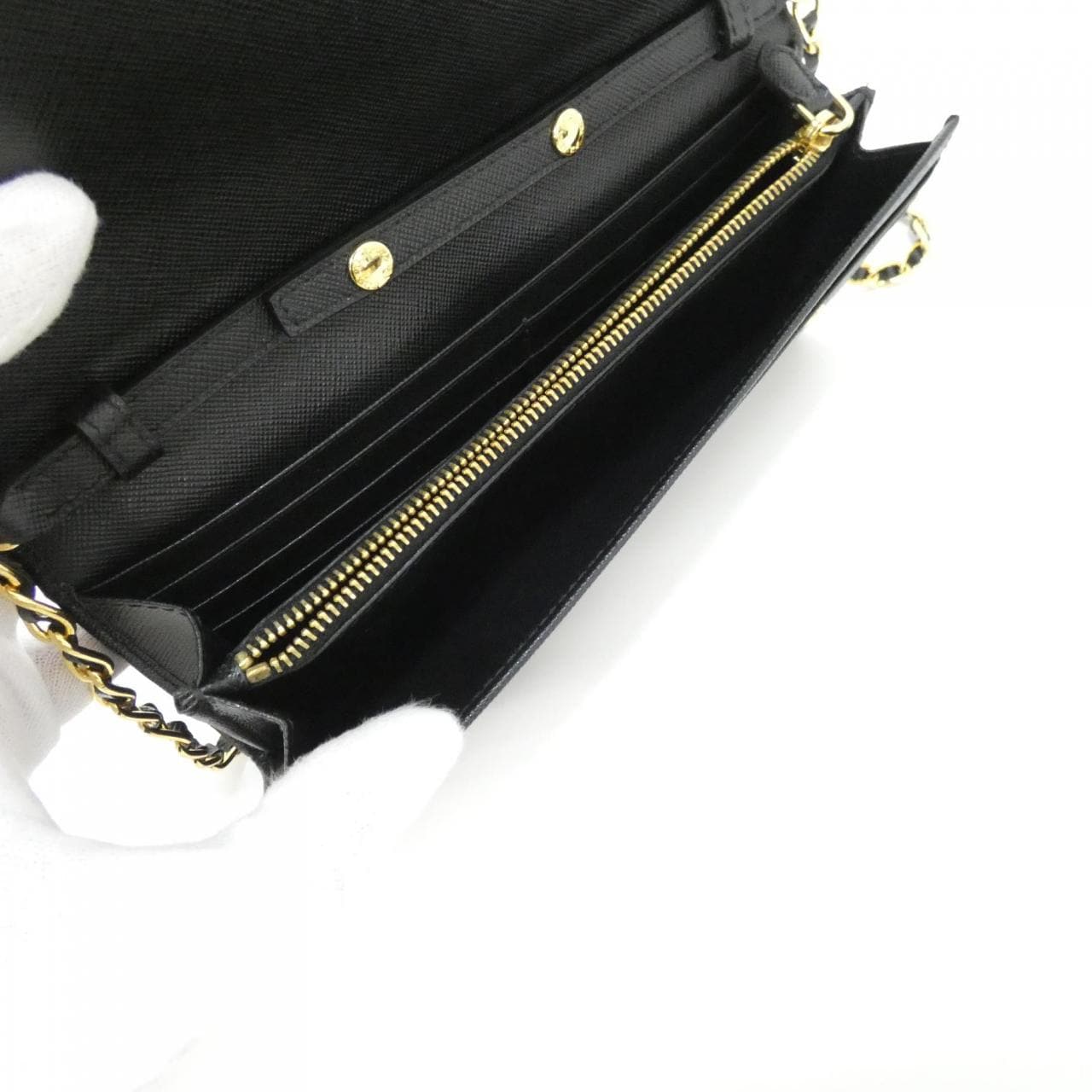 プラダ 1M1290 チェーンウォレット