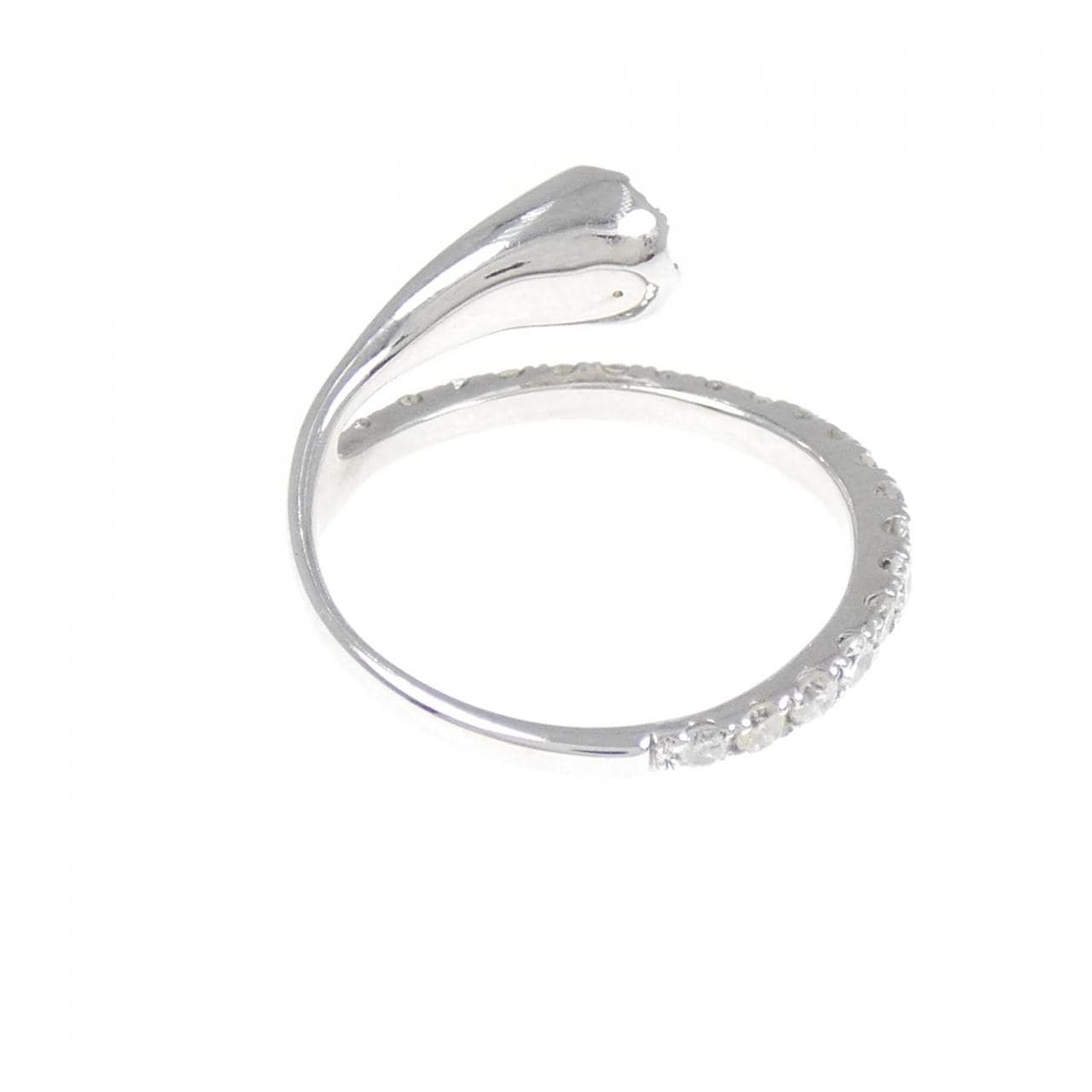 K18WG ダイヤモンド リング 0.50CT